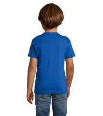 Camiseta infantil de colores publicitaria corte fit